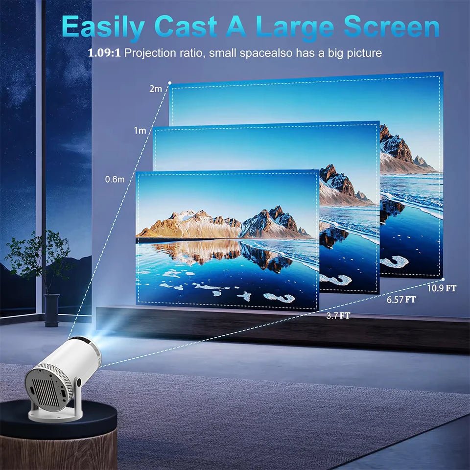 Mini 1080p Projector – Portable Cinema Experience Anywhere | | JLSTech | Buy from JLSTech